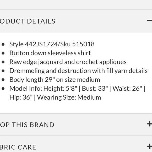 GIMMICKS FRAYED CHAMBRAY SHIRT - Picture 8 of 10